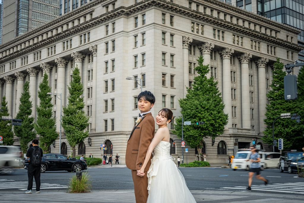 ヒロインになれた場所。東京駅で叶えたドラマディック前撮り