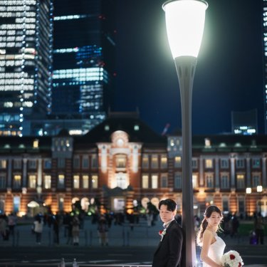 一度は撮りたい♡東京駅ロケーション前撮り