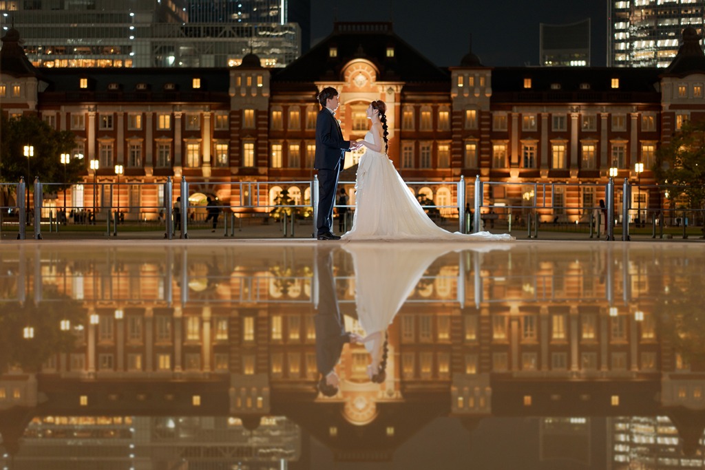 東京駅赤レンガ リフレクションフォト