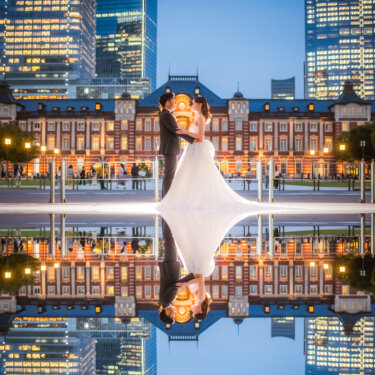東京駅の美しい街並みとともに残す、洋装の特別な思い出