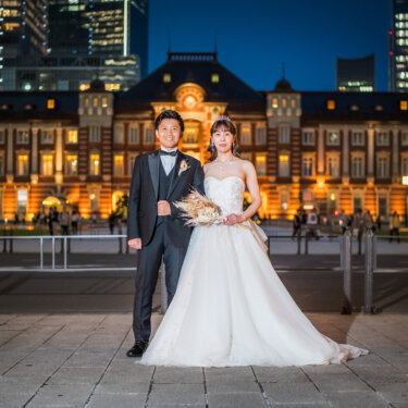 東京駅の美しい街並みとともに残す、洋装の特別な思い出